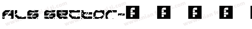 ALS Sector字体转换
